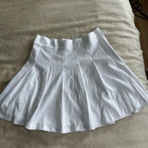 White Tennis Skirt